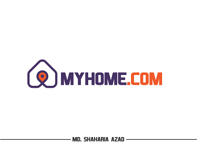 My Home logo app branding design graphic design icon illustration logo ui ux vector