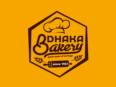 Dhaka Bakery Premium Logo