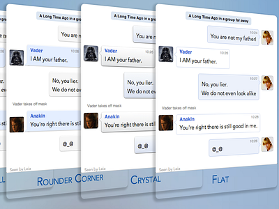 Theme Samples astro chat facebook mac messenger osx