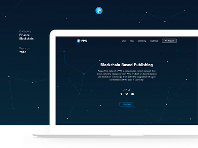PPN Blockchain Web UI Design