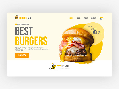 Burgeriaa - Restaurant Elementor Template Kit blog burger catering clean contact elementor food food truck map menu popup professional restaurant schedule testimonials truck