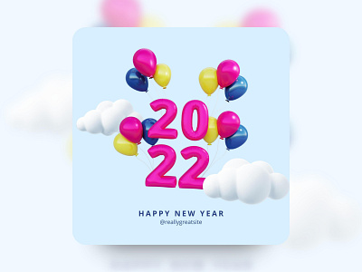 Happy New Year 2022 Instagram Post