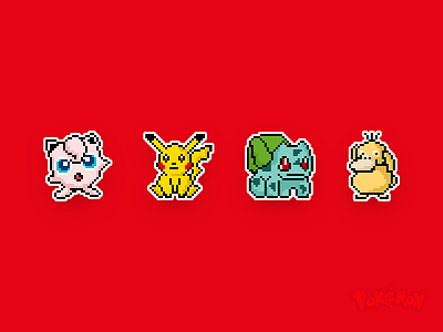 Pokemon Pixel icon illustraion pixel pixelart pokemon