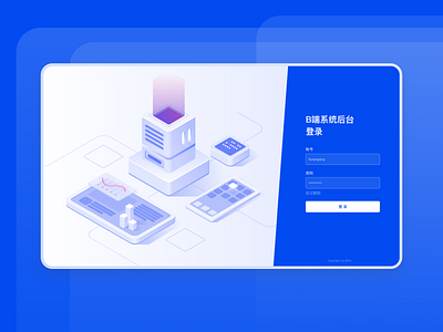 Isometric illustration illustration isometric login ui