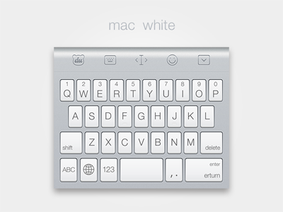 mac white gui