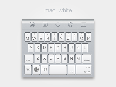 mac white