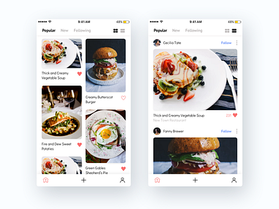 Instafood app deliver followers food instagram like shots