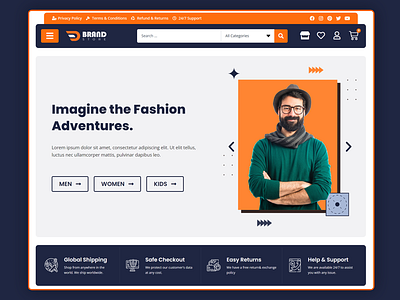 Ecommerce Website Design for Clothing/Fashion Website