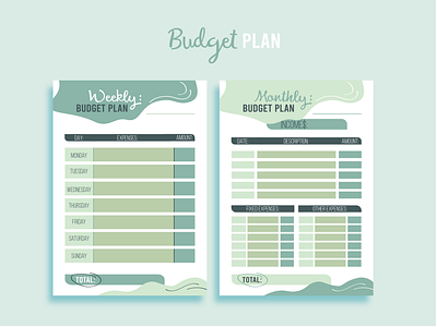 Budget plan adobeiiustrator budget budget plan business calculation design graphic design idea illustration money monthly plan notebook plan planner pntone vector weekly plan