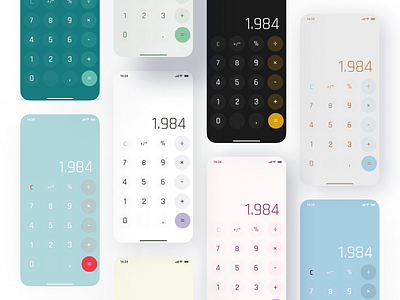 daily ui #004 - calculator