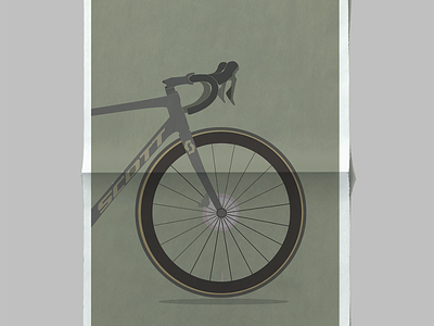 Scott Addict 10 design graphic design illustration poster