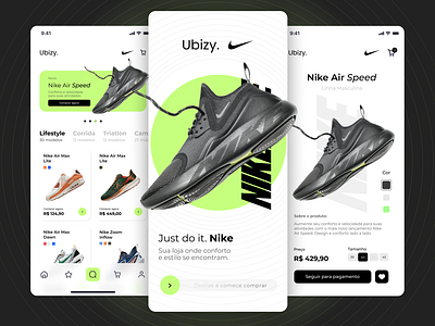 Ubizy: App E-commerce (Mobile)