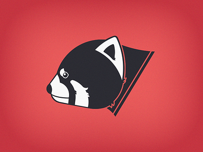 Red Cat Bear v.2 logo panda red panda