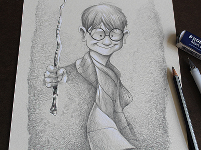 Young Harry character design character development harry illustration potter