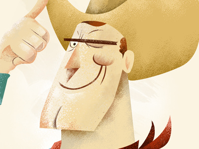Sheriff WIP illustration cowboy sheriff texture textures