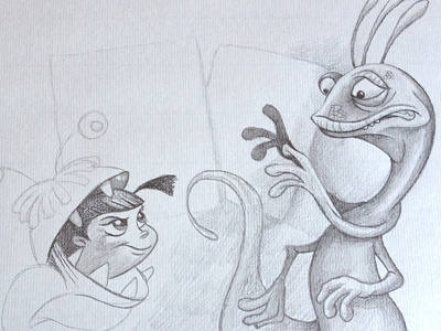 run randall run illustration pixar pixart blog