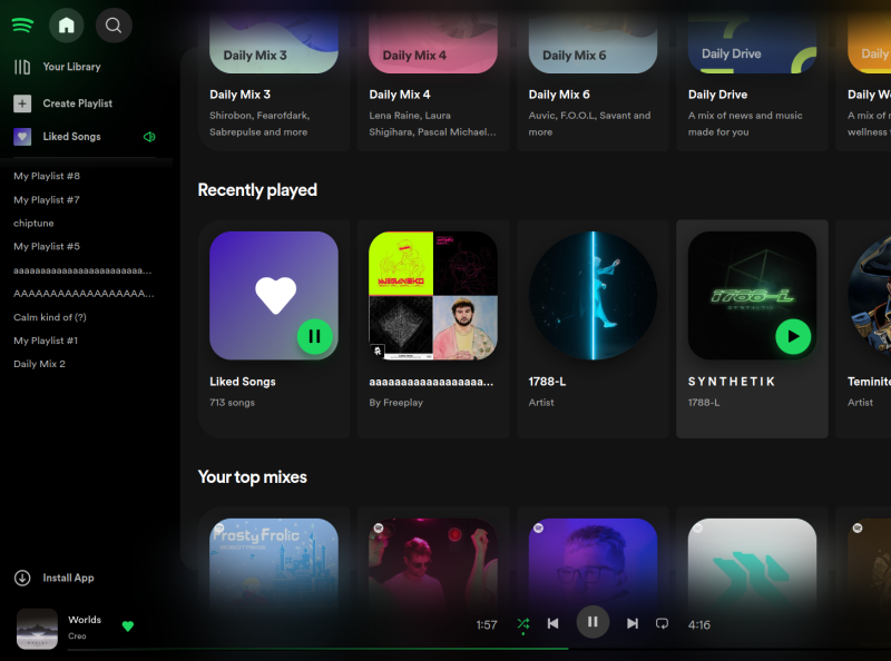 Spotify Blur By Free On Dribbble