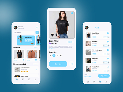 Fashion Ecommerce app ecommerce mobileapp ui ux