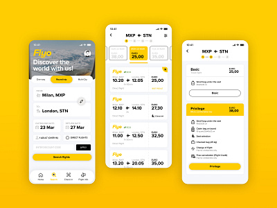 Flyo - Airline Ticket Booking App