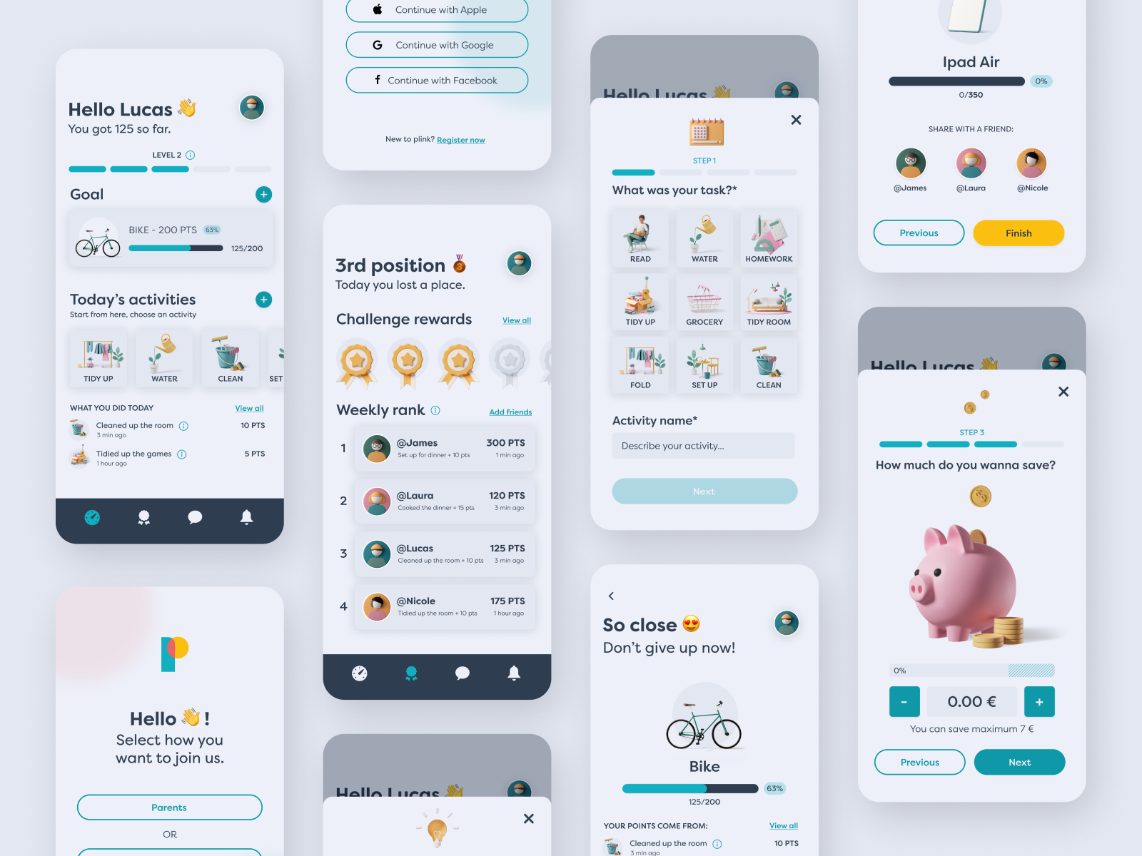 Plink - Your money pocket box by Tommaso Baldi on Dribbble