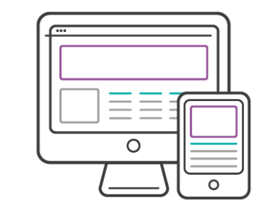 Responsive sites animated icon