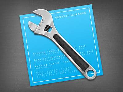 Developer Icon bluprint developer icon osx wrench yosemite