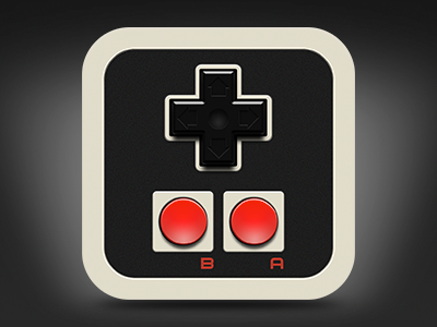 NES Icon console controller emulator game gamepad icon nes nintendo
