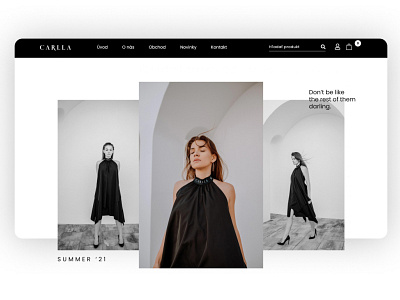 Fashion online store branding design graphic design logo ui ux website wordpress