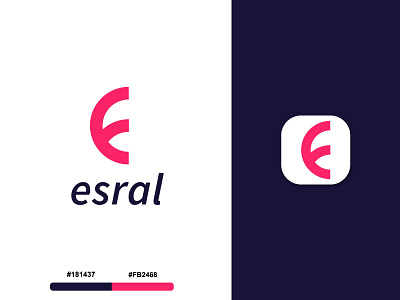 Esral 3d brand identity branding creative logo custom logo design enlightenment graphic design logo logo concept motion graphics typography