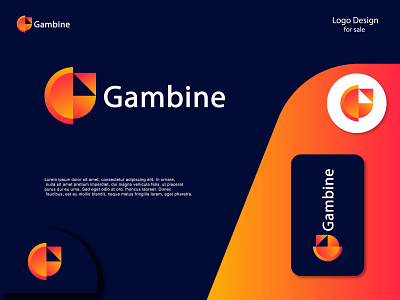 Gambine logo design animation branding branding logo g logos graphic design logo logo design logos modern modern logo motion graphics