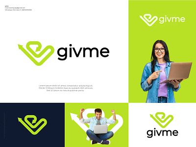 givme logo design, logo design, branding, modern logo design brand identity design branding d letter logo design dosend logo ecommerce graphic design illustration letter logo logo logo agency logo design minimalist logo modern logo motion graphics professional logo send logo simple identity design technology