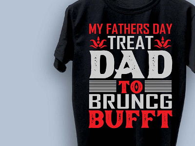 My fathers Day Treat graphic design illustration logo typography
