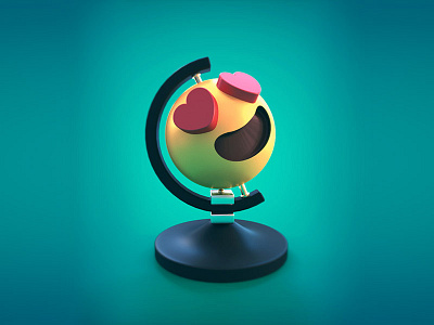 Emoji® World 3d emoji icon love love emoji