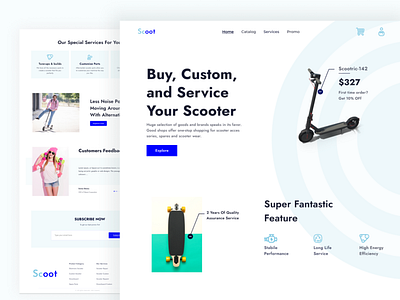 Product Landing Page | Visual Exploration