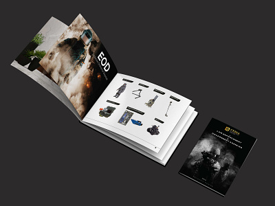 Catalogue branding graphic design