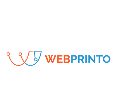 Website and Print Agency Logo branding logo