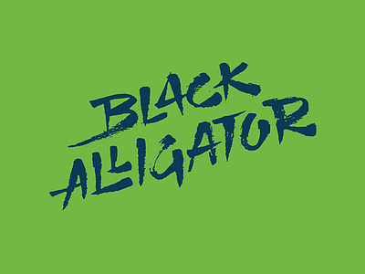 Black Alligator