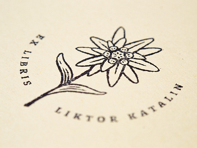 Ex libris Liktor Katalin