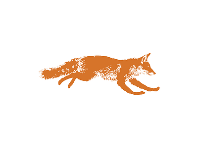 Running Fox adobe illustrator brand design illustration logo vector