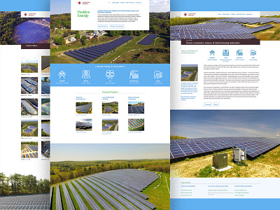 Lodestar Energy Website brand design ui ux webflow website