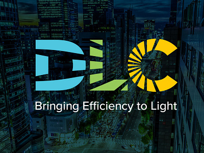 DLC Logo branding energy efficiency logo sustainability