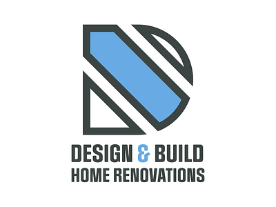 Design & Build Home Renovations branding graphic design illustration logo logodesigner vector