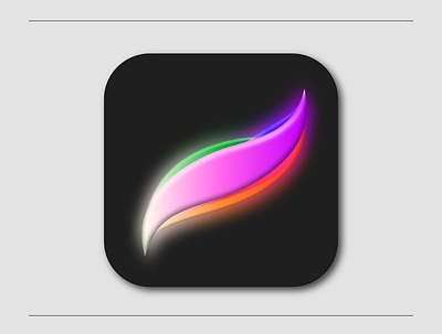 Procreate App Icon Redesign affinity affinity designer design getcreativewithprocreate icon logo procreate vector