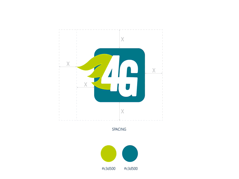 4G Logo Concept branding concept logo sketch