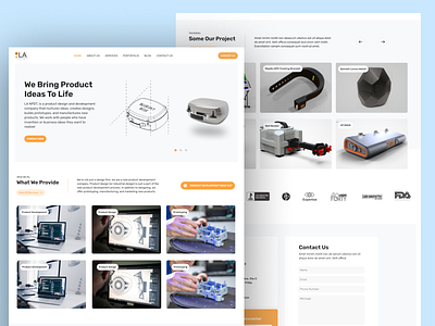 Product Development Website Design product development ui ux web