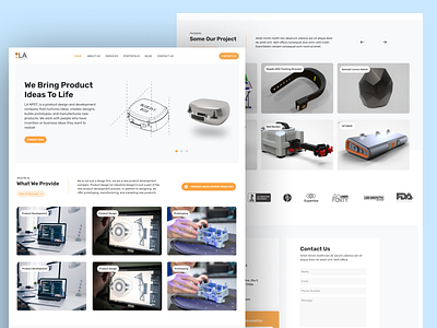 Product Development Website Design