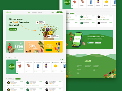 Groceries Recommendation Website Design