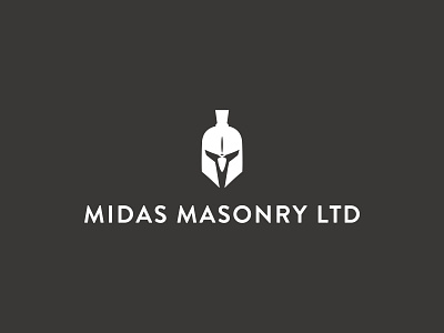 Midas Masonry Logo Design brand branding identity logo logo design minimal vector