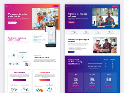 Web design refresh for Condeco Software colourful website gradient page layout pricing design pricing page product website saas saas website software software website web design webdesign website website design