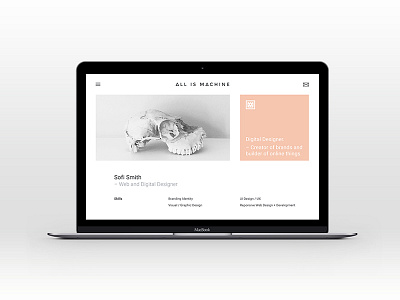 New website is live - All is Machine